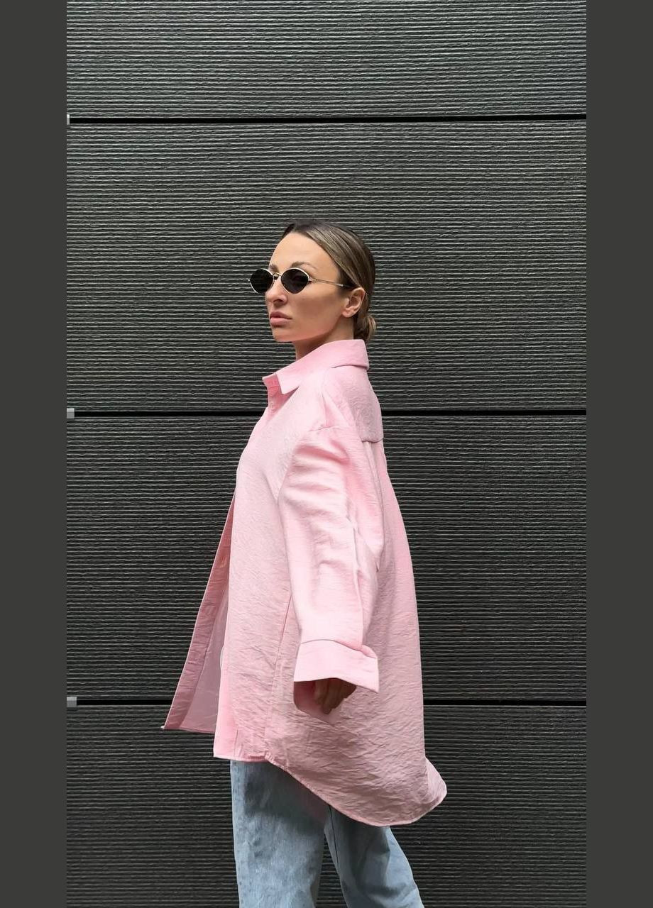 Сорочка оверсайз з жатого льону LeVi (335878608)