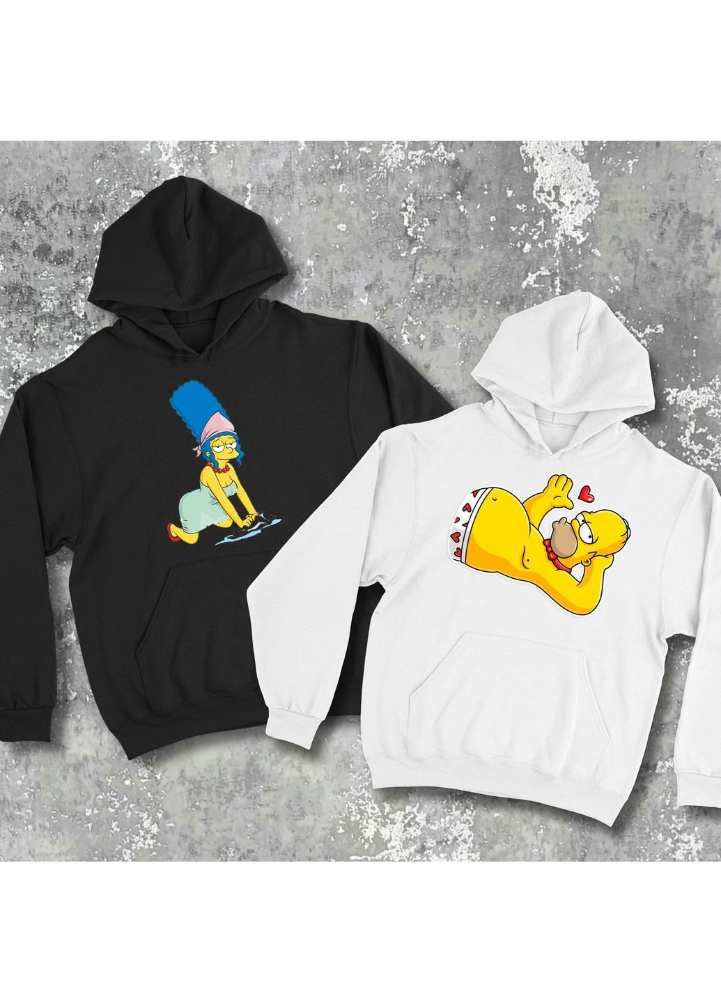 Парные худые с принтом – Симсоны! Hand Made (361264919)