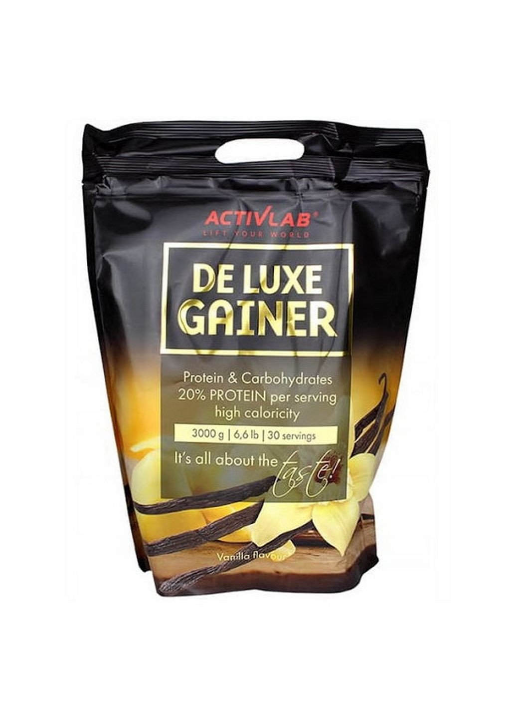 Гейнер De Luxe Gainer, 3 кг Ваниль ActivLab (293342104)