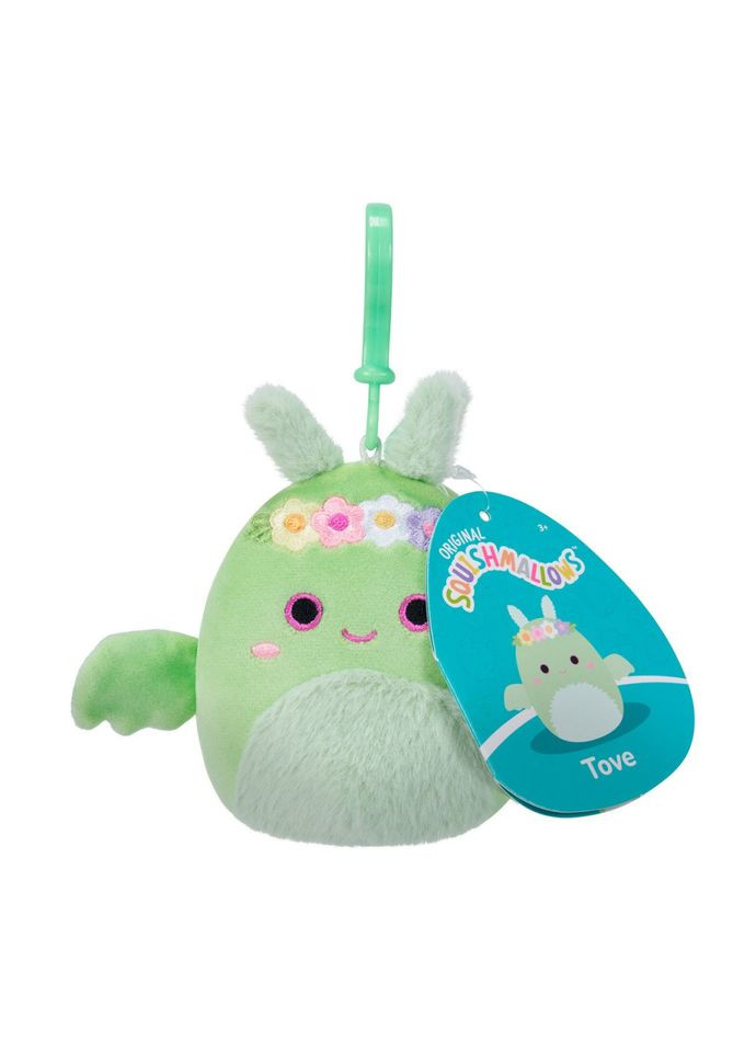 Мягкая игрушка на клипсе "Дракон Тов" SQCP00217, 9 см Squishmallows (365653520)