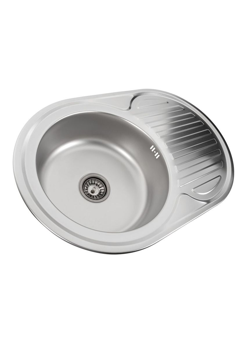 Кухонная мойка из нержавеющей стали 7750 САТИН (0.6/170 мм) Valeso (336936441)
