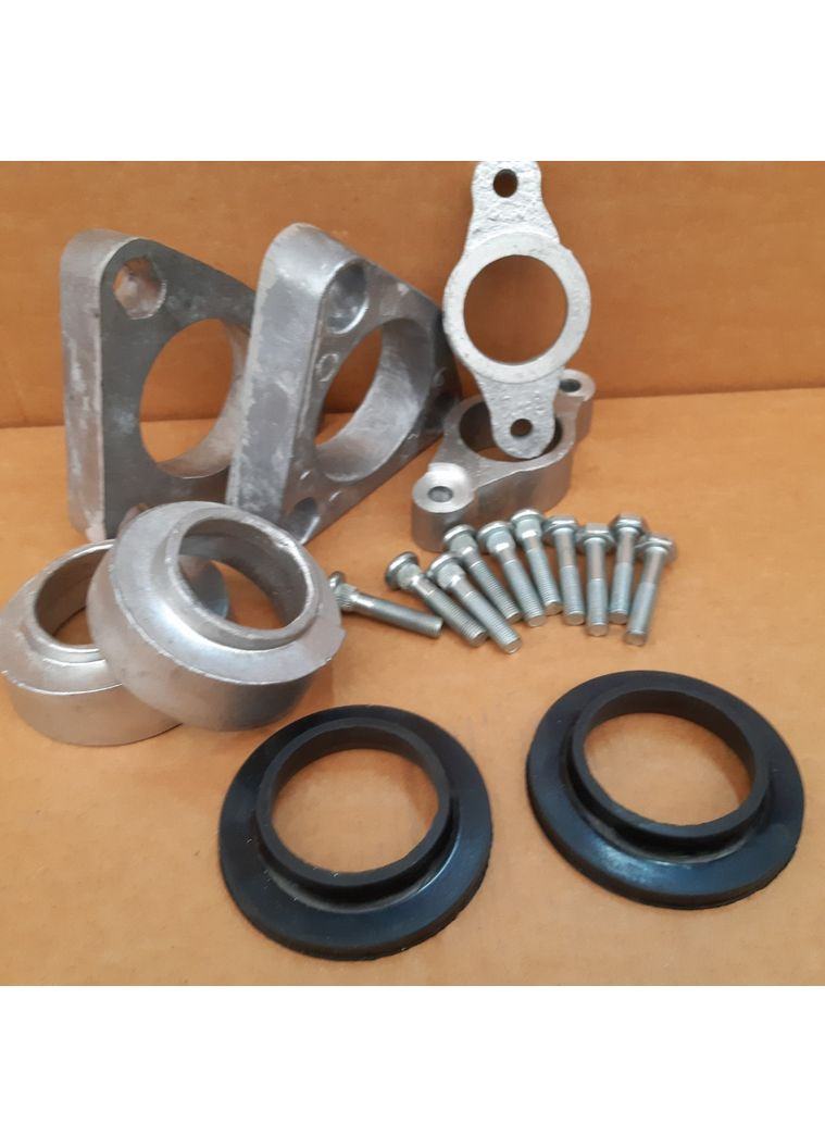 Проставки для i30 2007-2017 для увеличения клиренса полный комплект-материала материал алюминий No Brand (371993638)