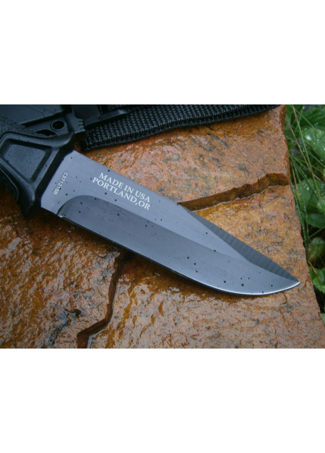 Нож фултанг туристический Portland Oregon 24 см черный в чехле Gerber (362567459)