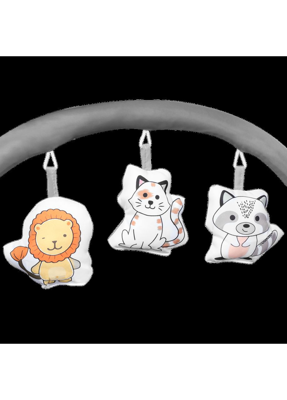 Манеж Flower Grey Scandi, сірий Lionelo LO-FLOWER GREY SCANDI (336330338)