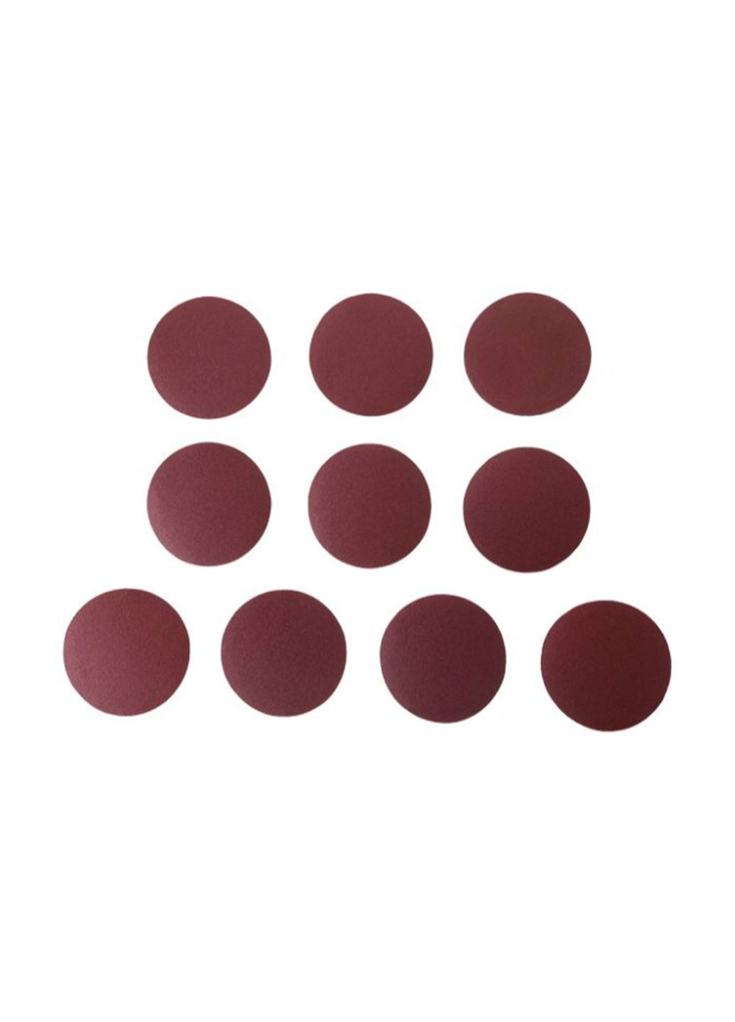 Круг шлифовальный на липучке 125 мм Р100 плотность E (10 шт.) (BT-0561) Intertool (365252821)