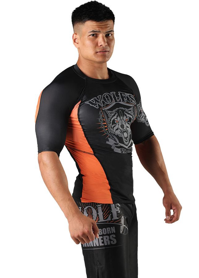 Рашгард Wolfs Stamina black (RS1663B) Berserk Sport (292578202)