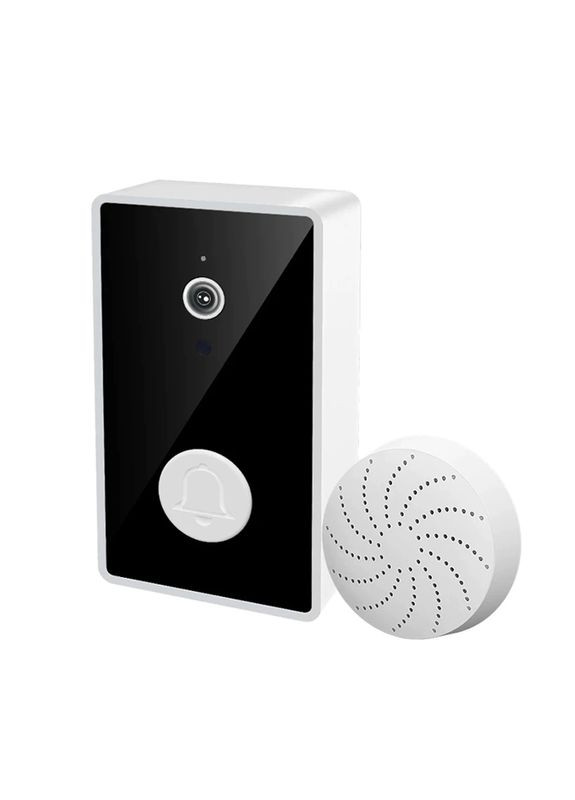 Відеодомофон Wifi на батарейках ААА з окремим бездротовим USB дзвінком YE-B-01 (100840) Nectronix (321960440)