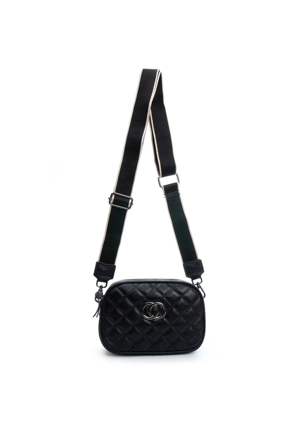 Сумка Жіноча Клатч шкіра 17001 black Fashion (394722137)