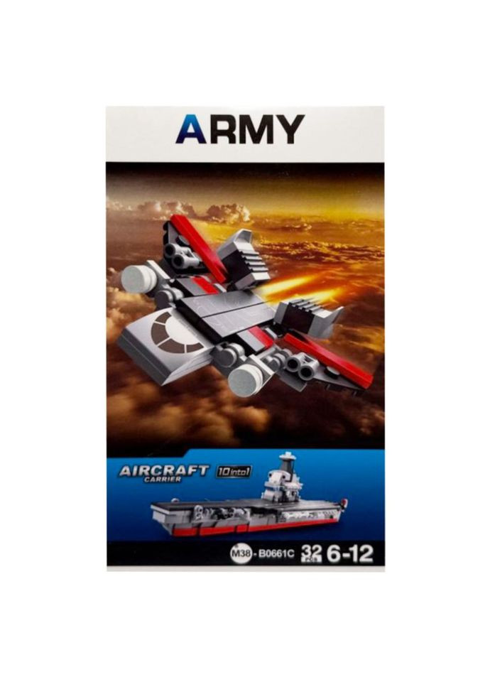 Дитячий конструктор "Aircraft carrier" M38-B0661-3, 32 деталі No Brand (365638659)