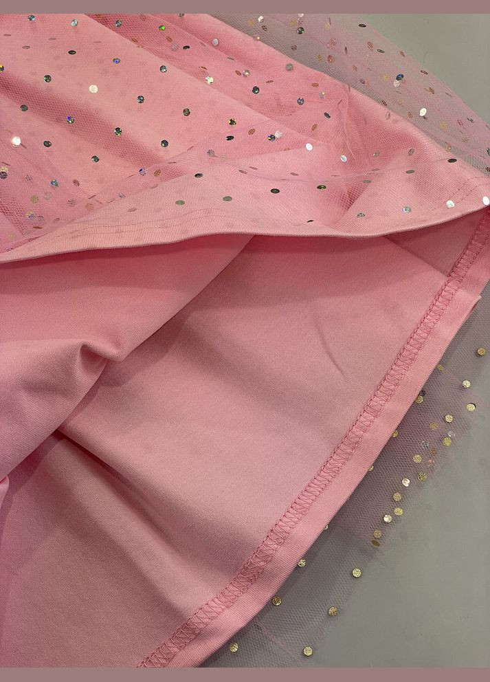 Розовое платье для девочки Mevis (291439035)