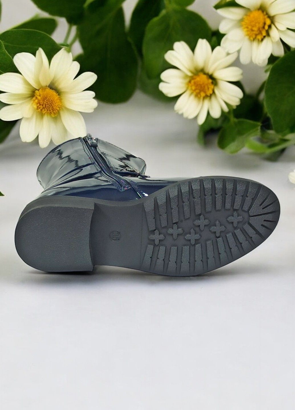 Синие повседневные осенние ботинки демисезонные осенние для девочки утепленные том м 1714 синие Tom.M