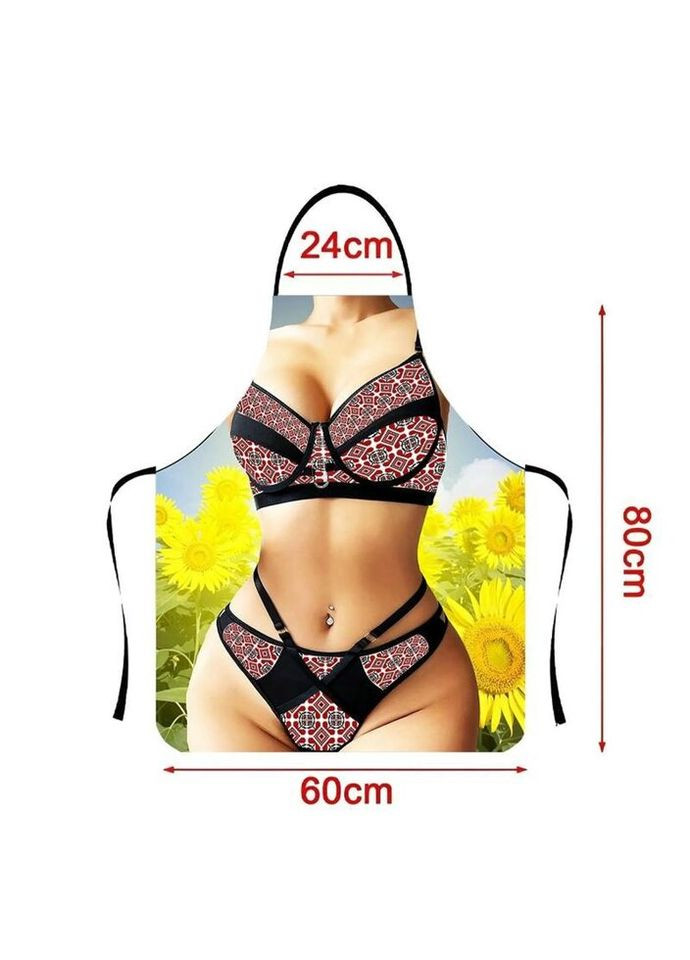 Фартух 3D Соняшникова пристрасть 3777 16517 80х60х24 см FlexDress (336147824)