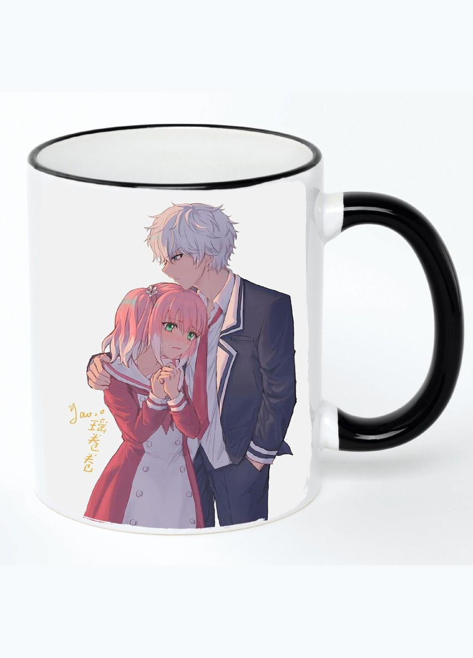 Чашка Бездарная Нана Аниме #014 (кружка, кружка) Белая с черной ручкой 330 мл No Brand (322714575)