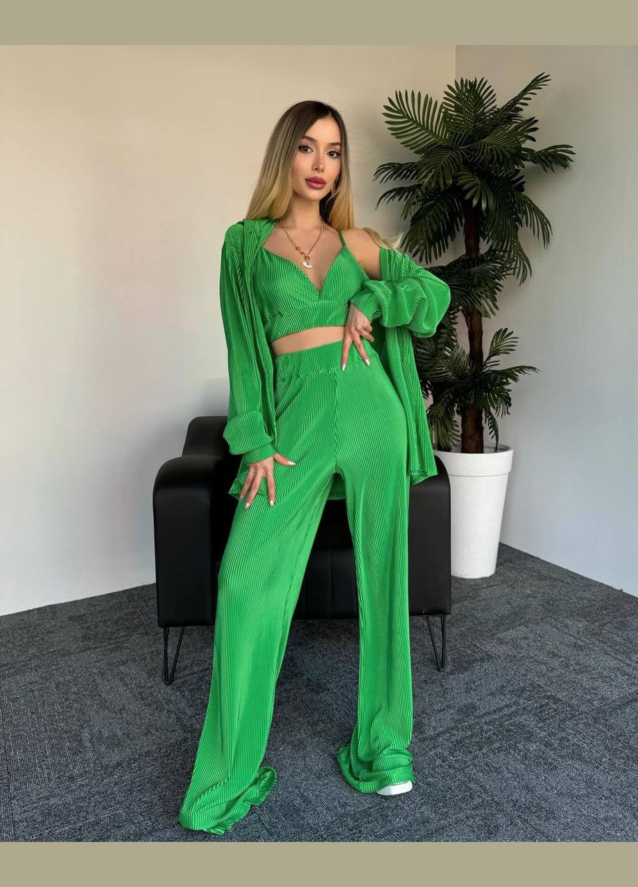 Костюм трійка з тканини гофре Adelante (323050452)