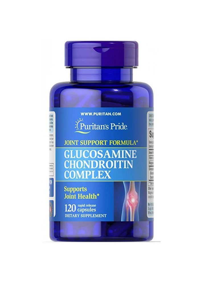 Хондропротекторный комплекс Glucosamine Chondroitin Complex 120 капсул Puritans Pride (369616794)