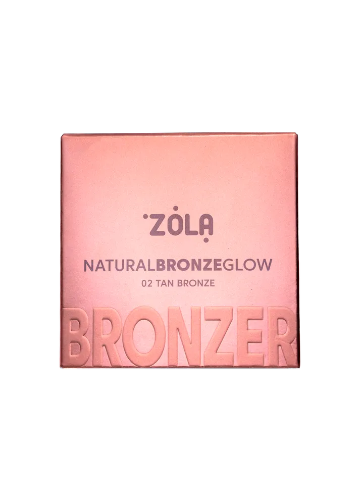 Бронзер Natural Bronze Glow 02 Бронзова засмага Tan Bronze ZOLA (395435013)