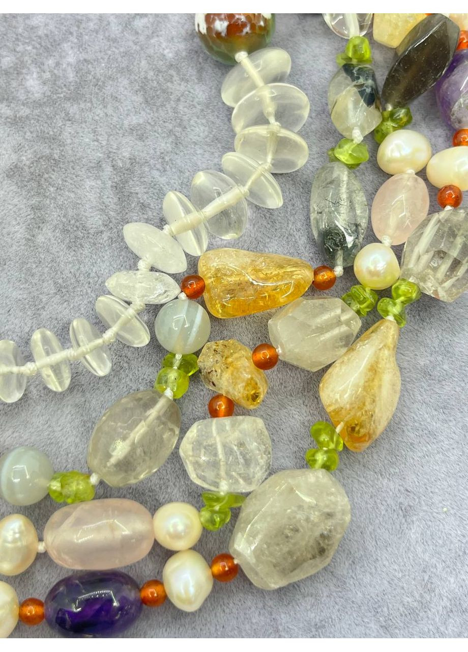 Бусы Самоцветы 60 см Комбинированный (10160) No Brand (356109169)