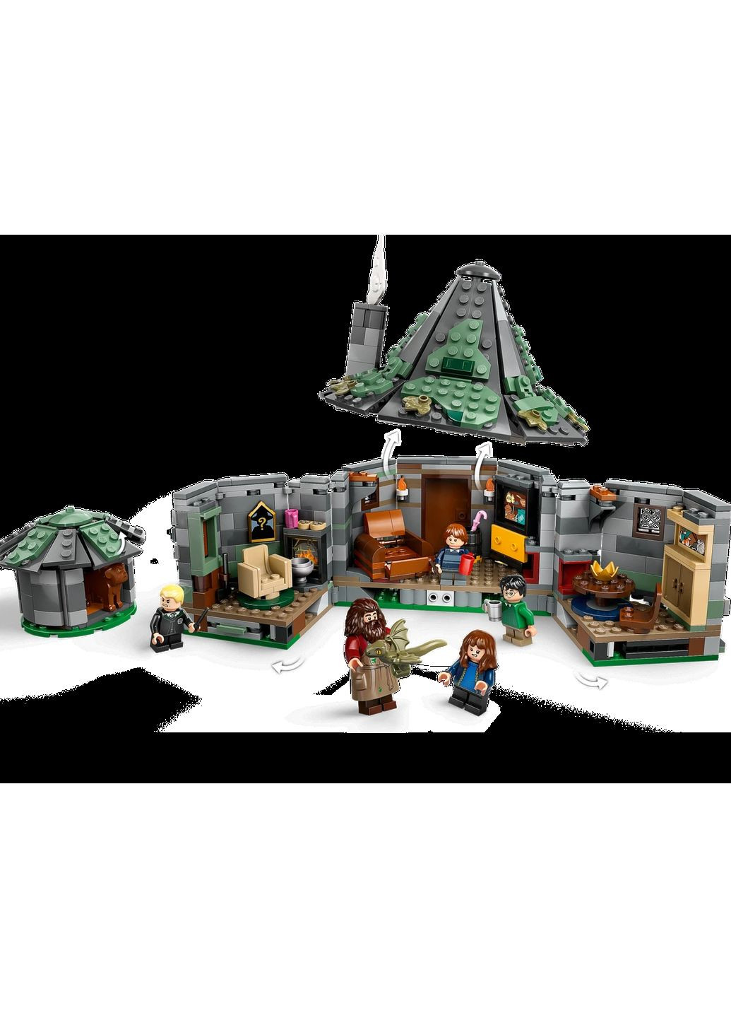 Конструктор Лего Гарри Поттер Хижина Хагрида Harry Potter Hagrid's Hut: An Unexpected Visit 76428 Lego (372125365)