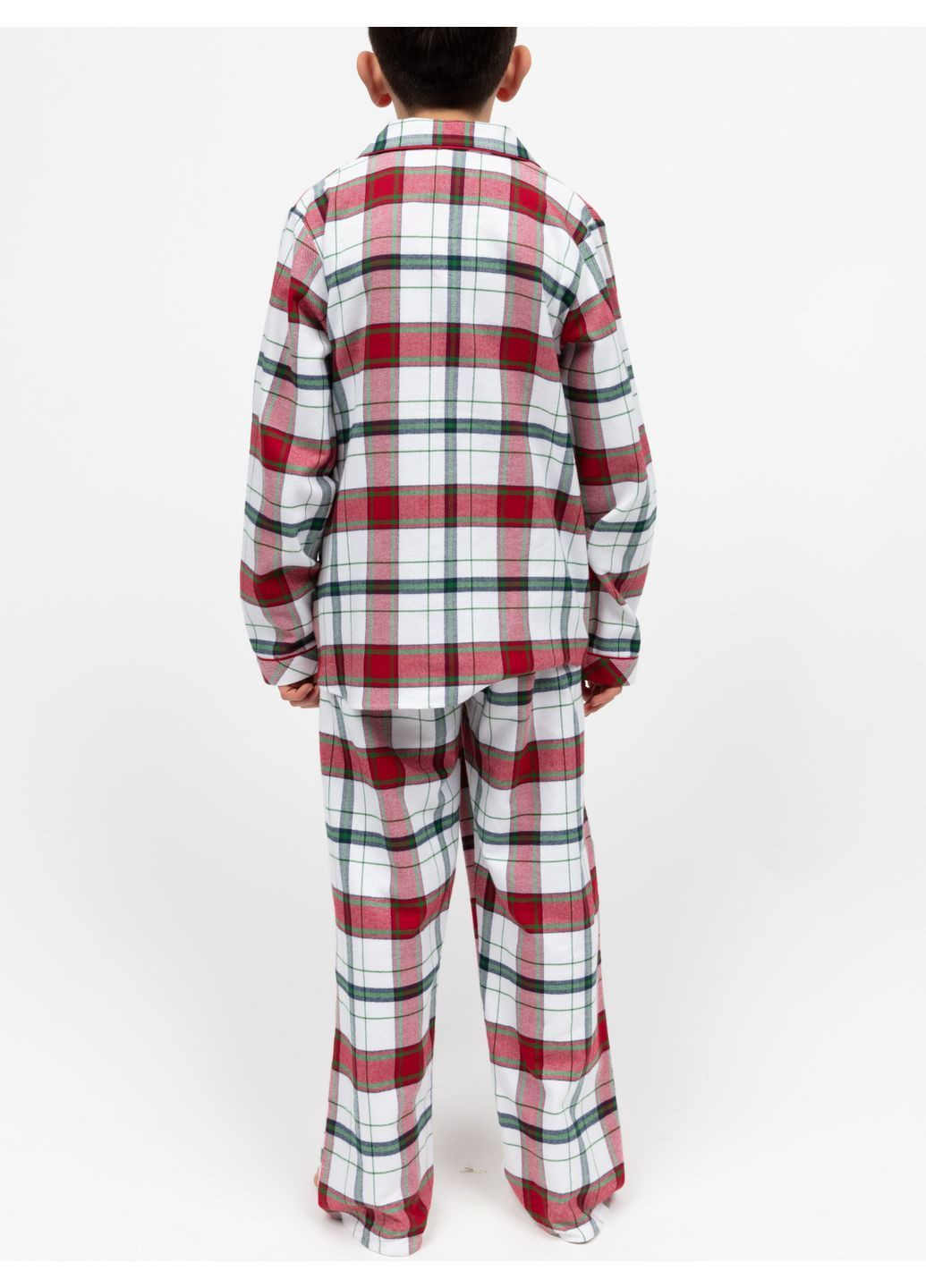 Красная зимняя пижама детская унисекс фланелевая хлопчатобумажная теплая зимняя премиум качество фемели лук подарок кофта + брюки Cyberjammies Blaze