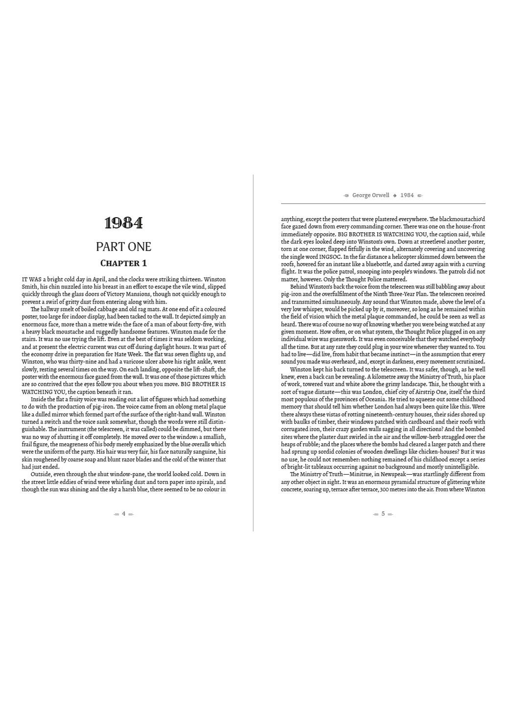 1984. Animal Farm - George Orwell(978-088-0000-53-6) Андронум (354331678)