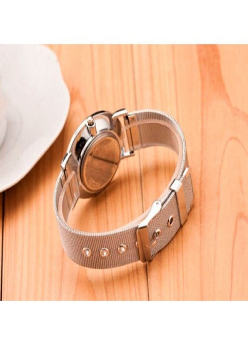 Женские наручные кварцевые часы Steel Silver Серебряный Geneva (304390976)