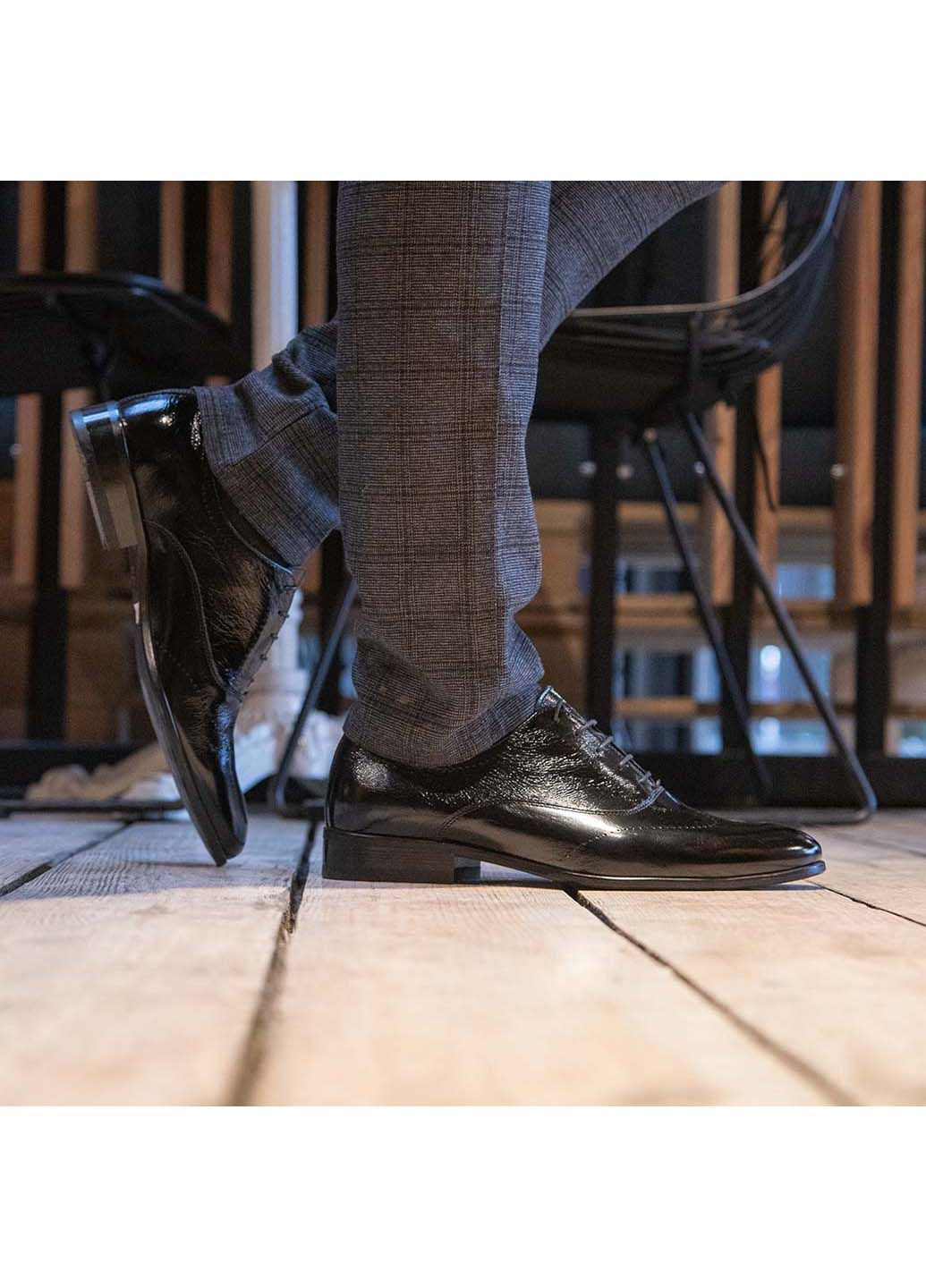 Черные кэжуал туфли Ikos