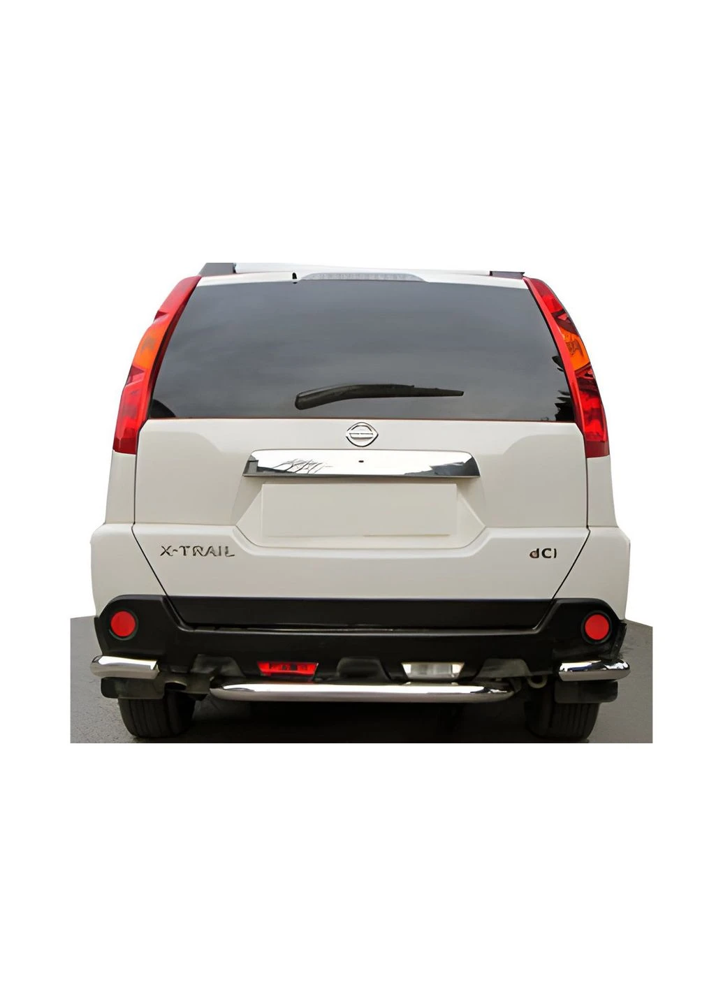 Задні кути з центральної AK0073 (2 шт., нерж.) для Nissan X-trail T31 2007-2014 рр CAN (389782704)