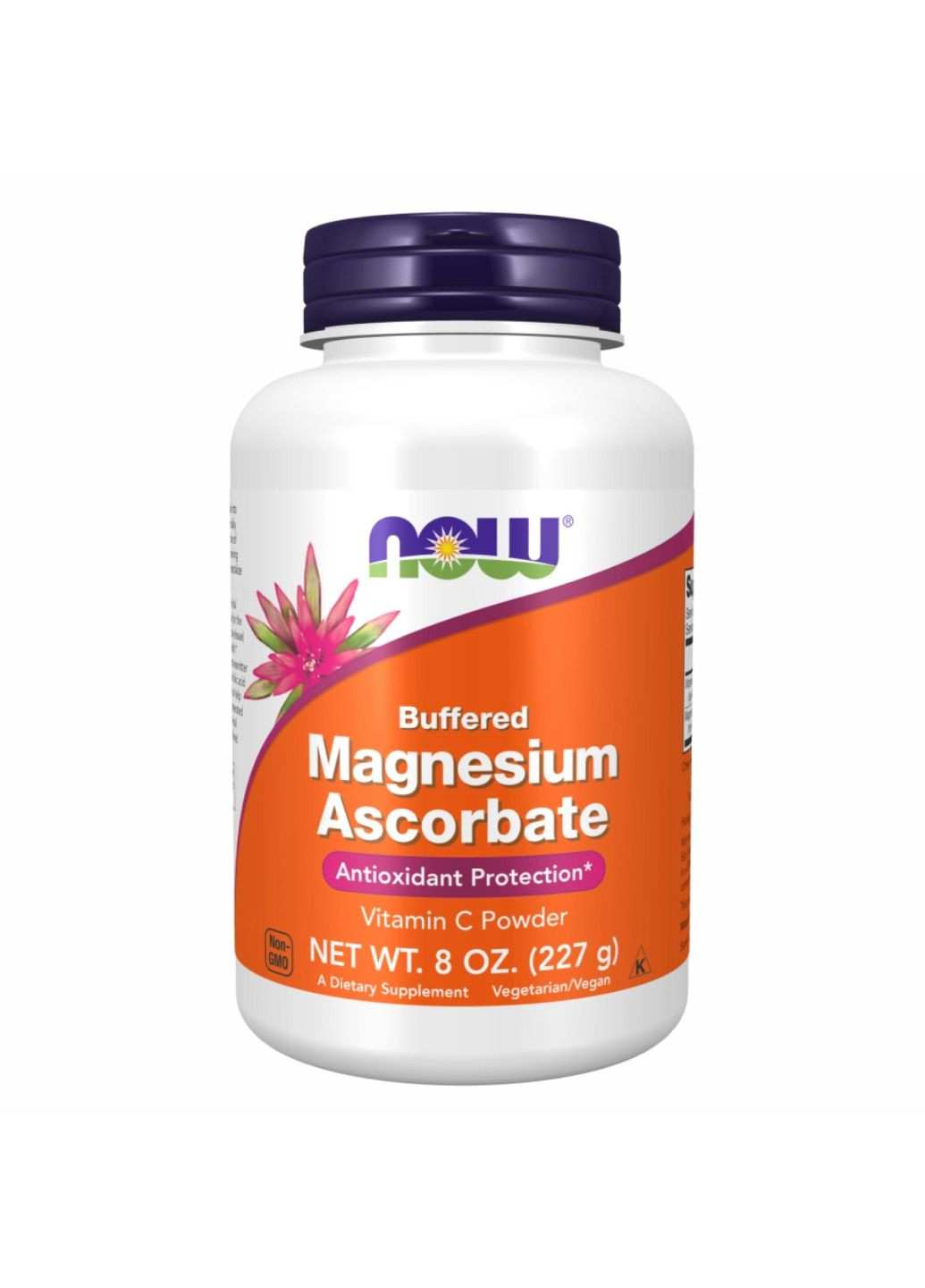 Чистий буферизований аскорбат магнію - 227 г Now Foods (327302471)