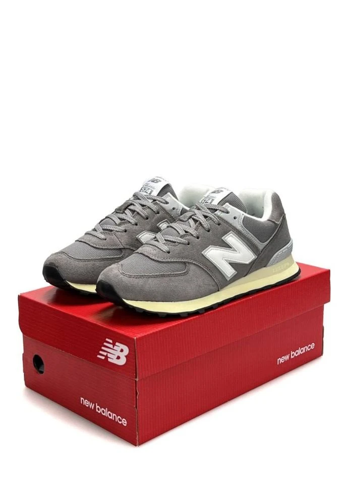 Серо-бежевые кроссовки grey beige No Brand 574