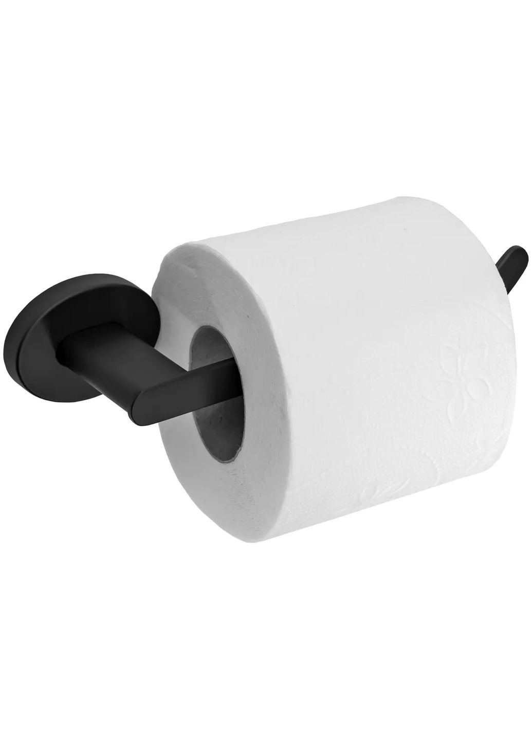 Тримач для туалетного паперу 322186 BLACK чорний Rea (320772893)