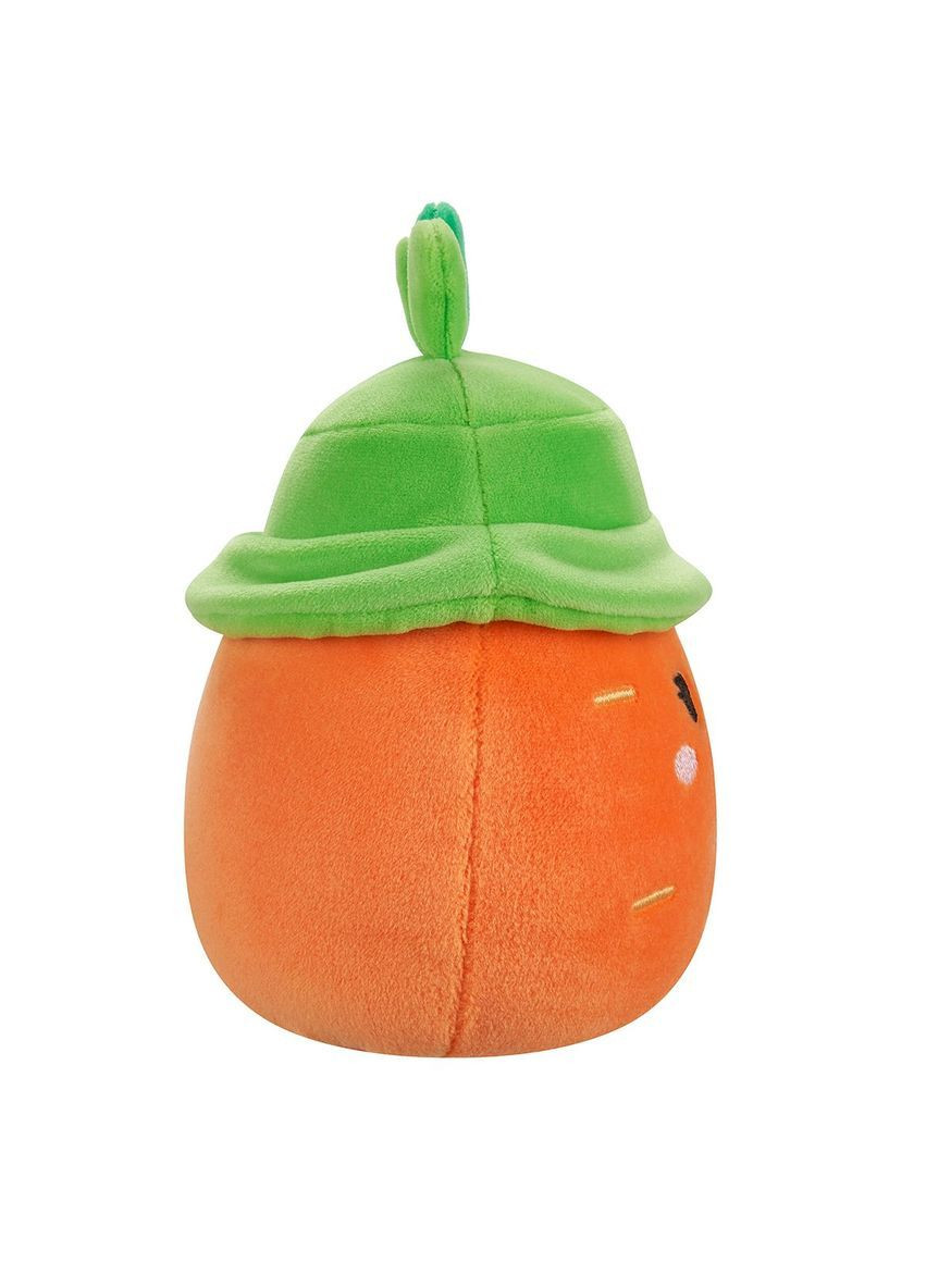 М'яка іграшка Squishmallows - Морквина Кароліна в капелюсі (13 cm) (Термін доставки до 10-ти днів!) MIC (385840885)