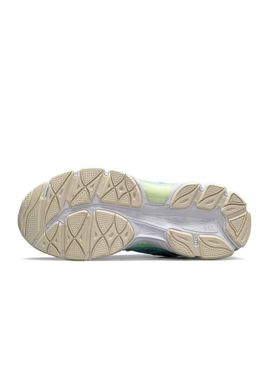 Кроссовки женские ASICS No Brand Gel - NYC Blue Mint голубые демисезоны (374356337)
