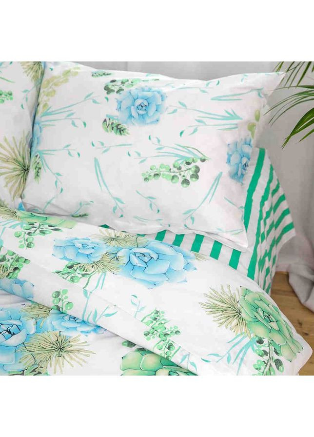 Комплект постільної білизни "RANFORCE" євро (708 Романс) BalakHome (365820665)