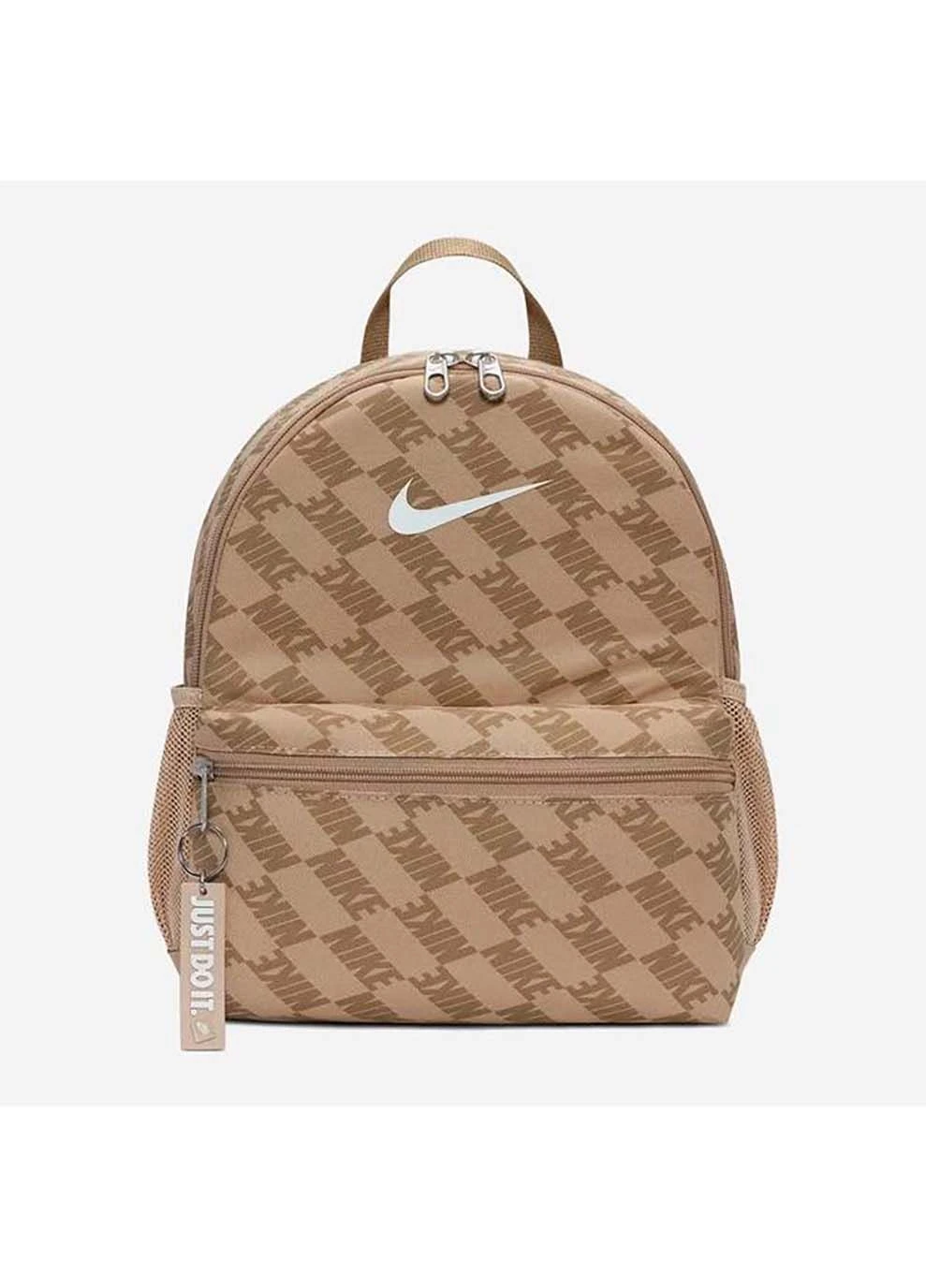 Рюкзак Y NK BRSLA JDI MNI BK-AOP FA25 11L Бежевий 25 x 33 x 13 см Nike (395617215)