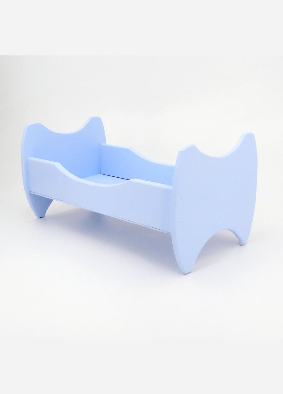 Кровать для кукол из дерева Жасмин ирис (КРТ-000752) No Brand (328604999)