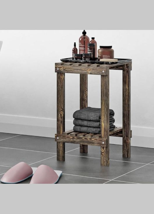 Етажерка для ванної з дерева Фарамія мустанг (ВЖТ-022729) No Brand (328210426)