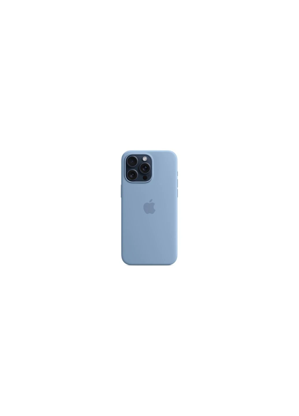Чехол для мобильного телефона iPhone 15 Pro Max Silicone Case with MagSafe Winter Blue (MT1Y3ZM/A) Apple iPhone 15 Pro Max Silicone Case with MagSafe Winte (275863557)