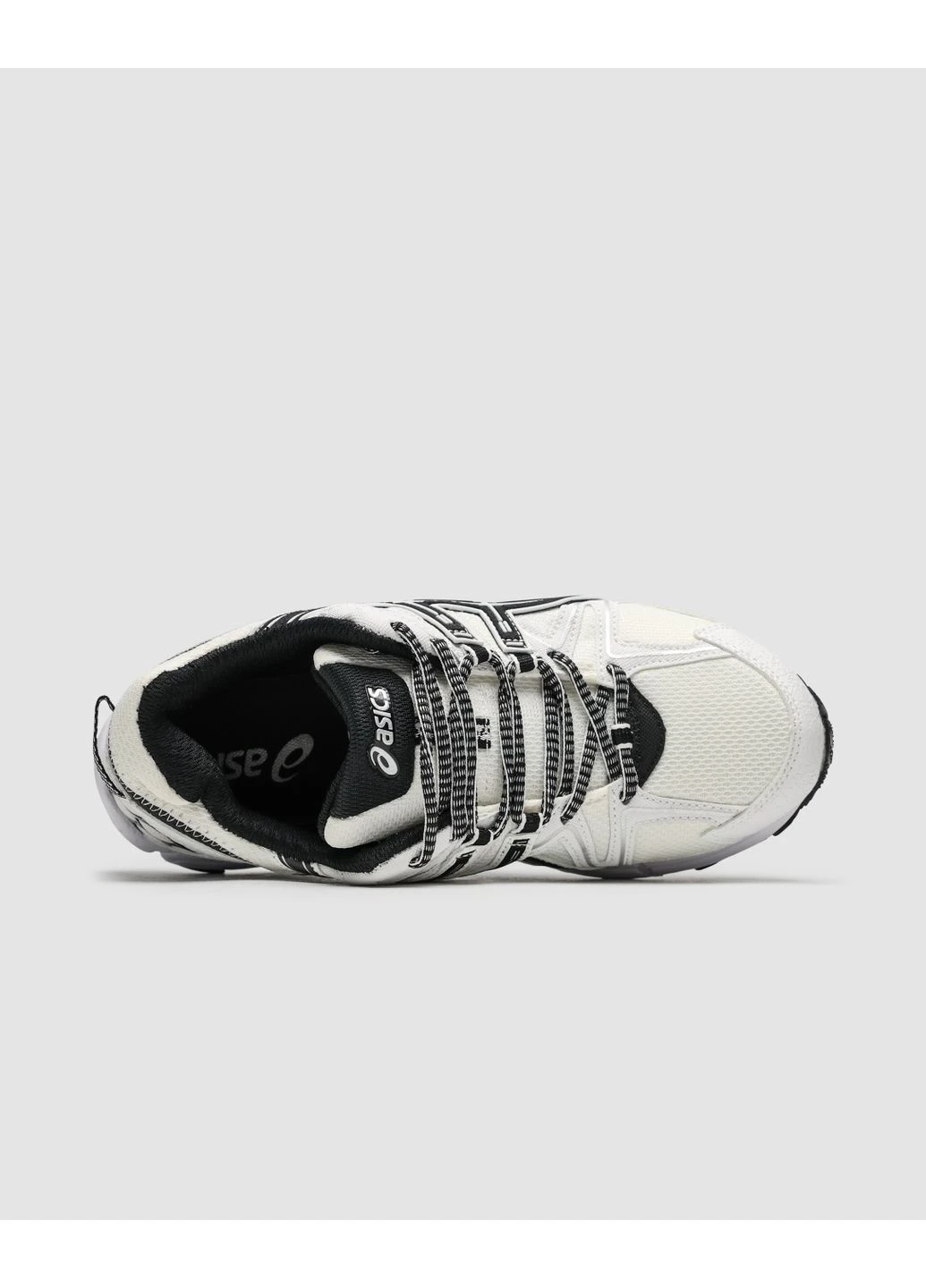Белые демисезонные кроссовки мужские asics gel-kahana 8 white/black асикс гель кахано 8 белые No Brand