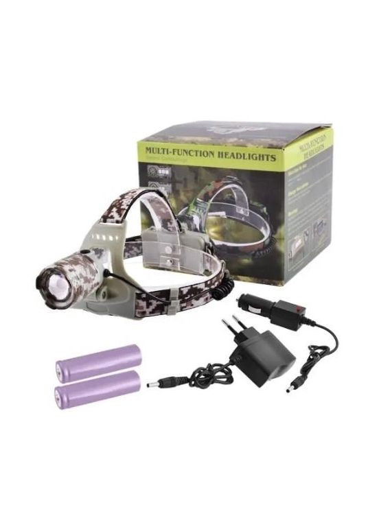 Ліхтарик налобний BL-2130-T6 (micro USB, акумулятор) Bailong (317192168)