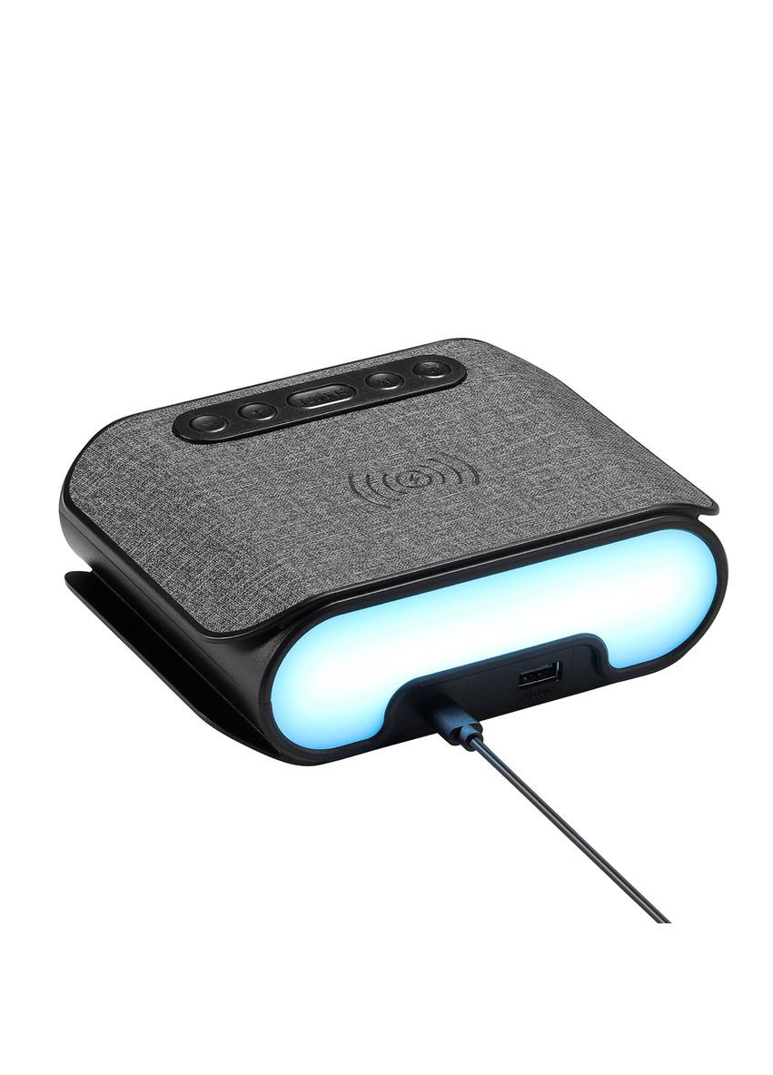 Беспроводная зарядка с часами W3040 15W Black Havit (363970228)