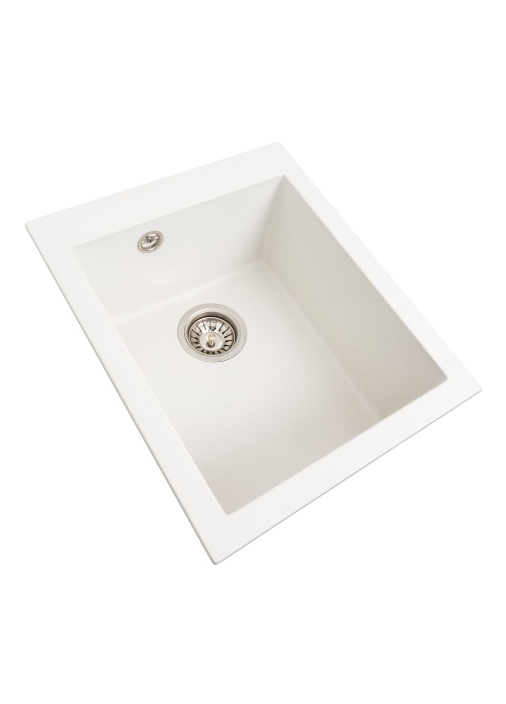 Гранітна мийка для кухні SOKIL 4150 матова Білосніжна Valeso (358059893)