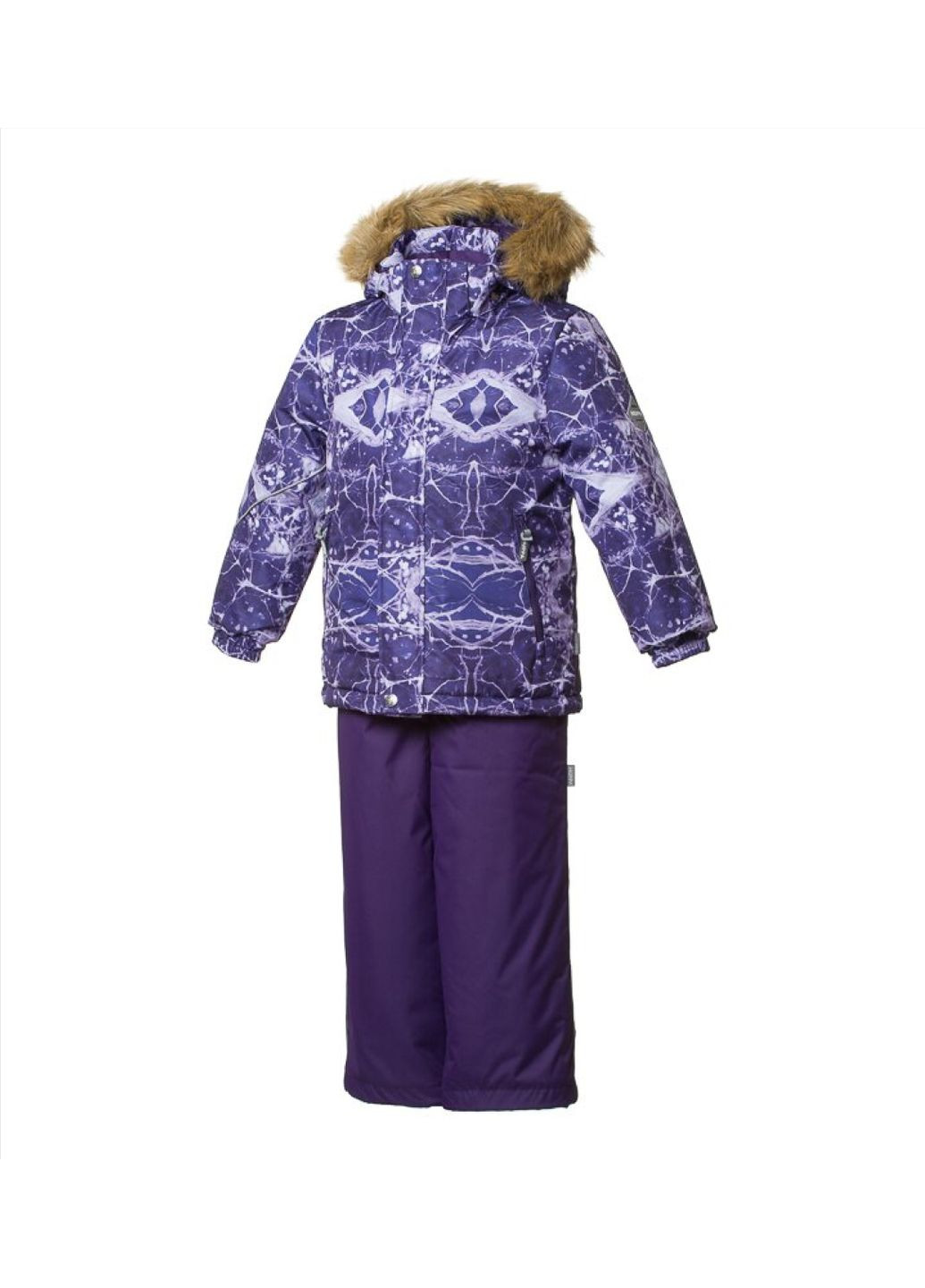 Темно-синя дитячий комплект dante 1, темно-лілoвий з принтом / темно-лілoвий, розмір 110 (73373) Huppa 41930130-73373-110