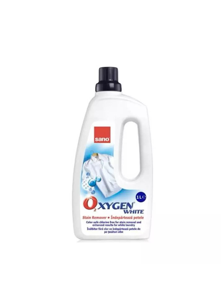 Гель-пятновыводитель для стирки Oxygen Gel for White Laundryl, 1 л Sano (294092739)