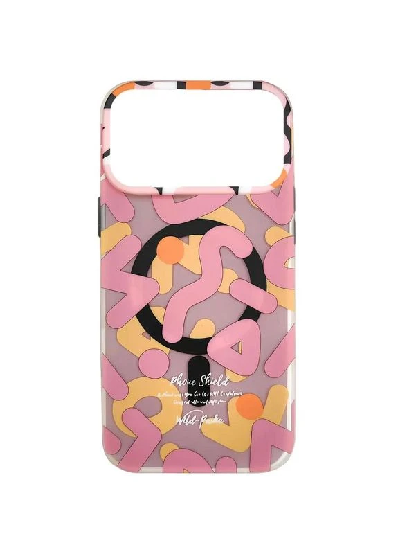 TPU чехол Pastel Chaos для iPhone 17 Pro Max 6.9" MagSafe розовый No Brand (402058465)