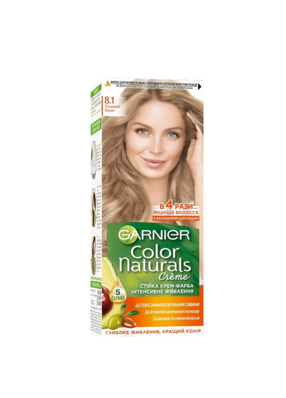 Краска для волос Color Naturals 8.1 Песчаный берег Garnier (341262695)