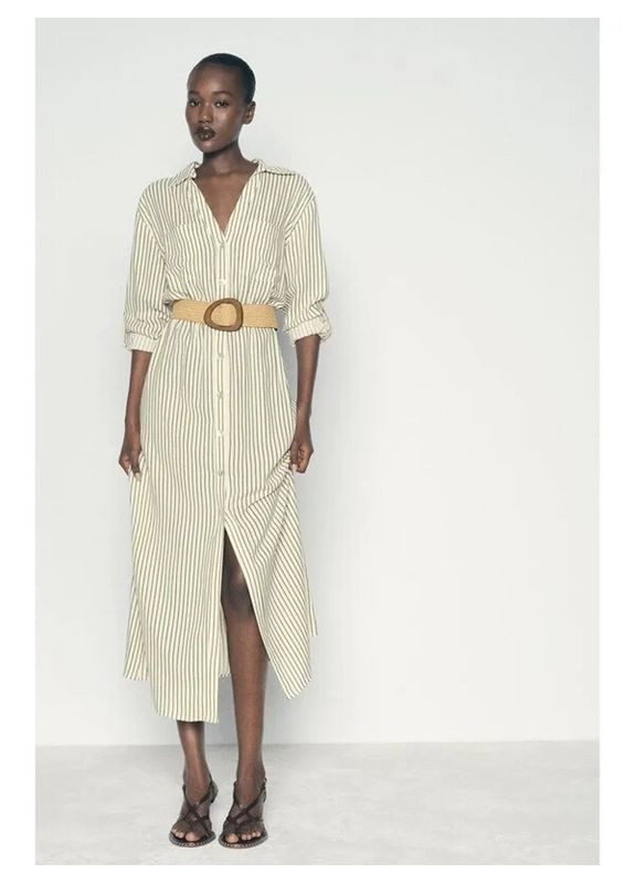 Комбінована сукня 8243/484 Zara