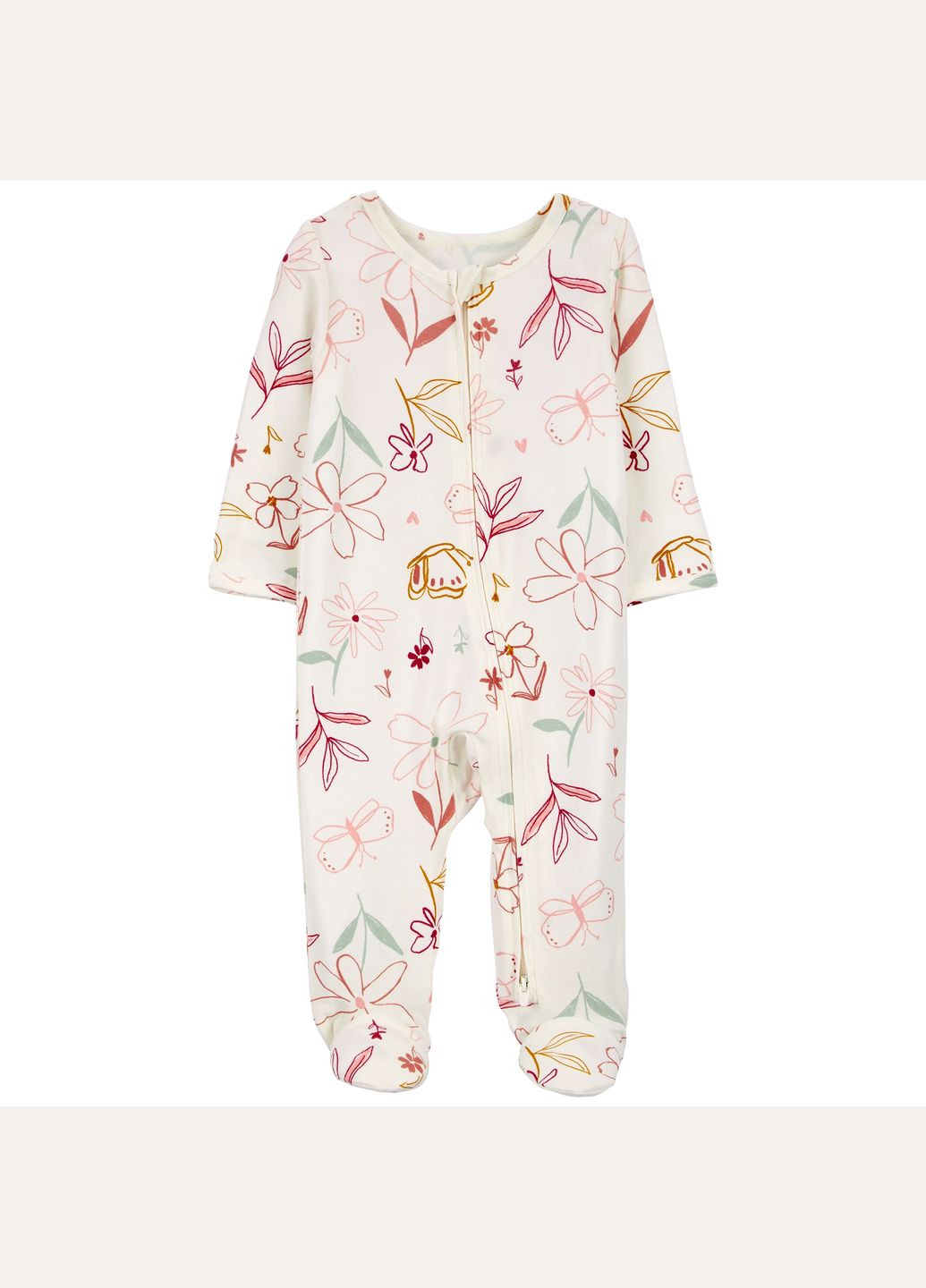 Комбінована чоловічок для дівчинки 69-72 см (1r679010_9m) Carter's