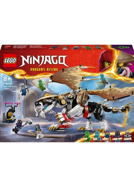 Конструктор NINJAGO Эгалт Повелитель Драконов (71809) Lego (296909493)