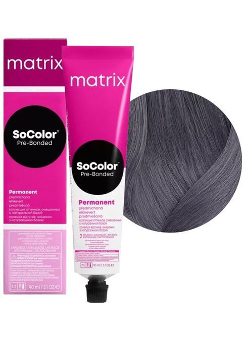 Стойкая кремкраска для волос SoColor Pre-Bonded 6SP серебристо-жемчужный темный блондин, 90 мл. Matrix (292736059)