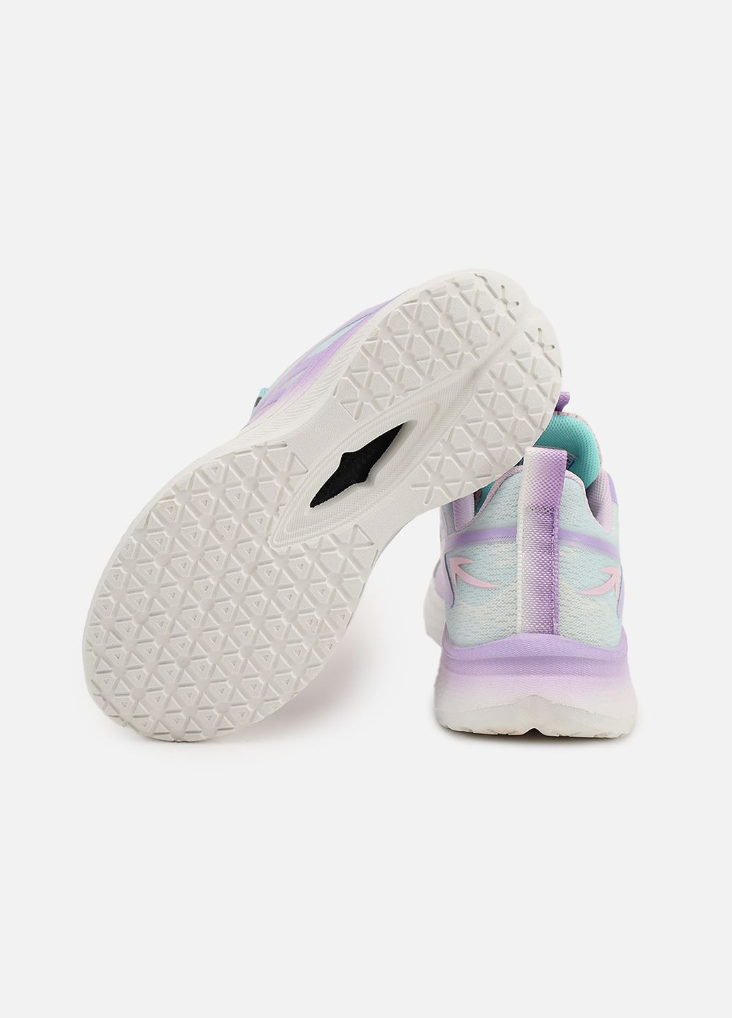 Сиреневые демисезонные кроссовки для девочки, на плоской подошве цвет сиреневый цб-00273994 Kimboo